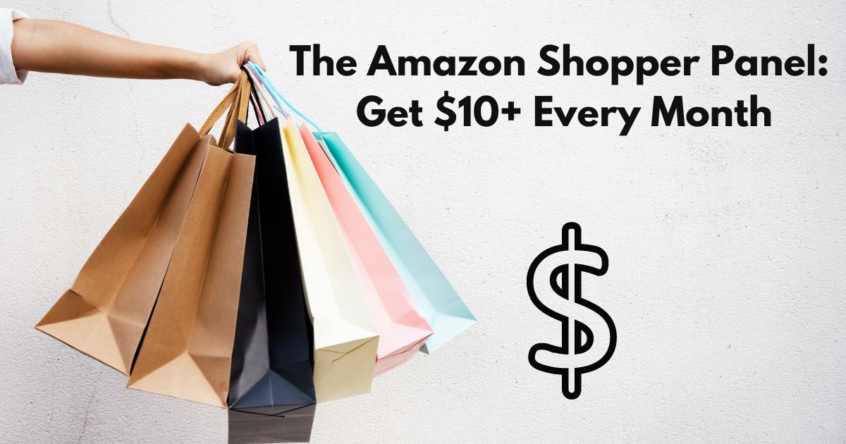 Amazon Shopper Panel Get 10+ Every Month Deals & Coupons